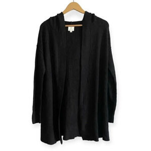 Aerie Offline Black Knit Cardigan Sweater